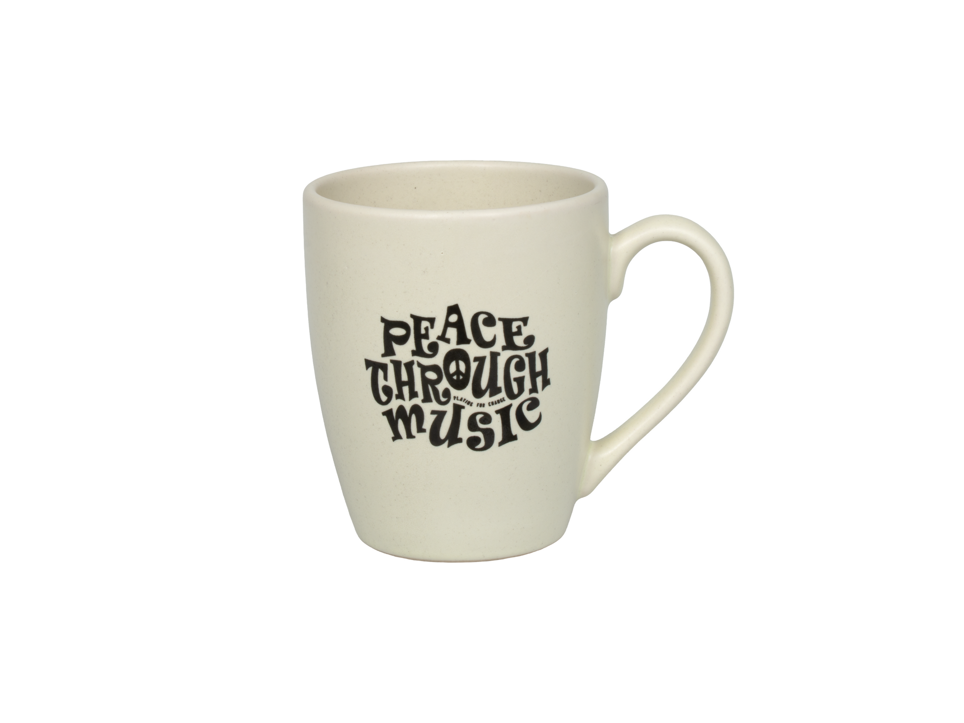 CANECA DE CERÂMICA PFC PEACE THROUGH MUSIC  414ML