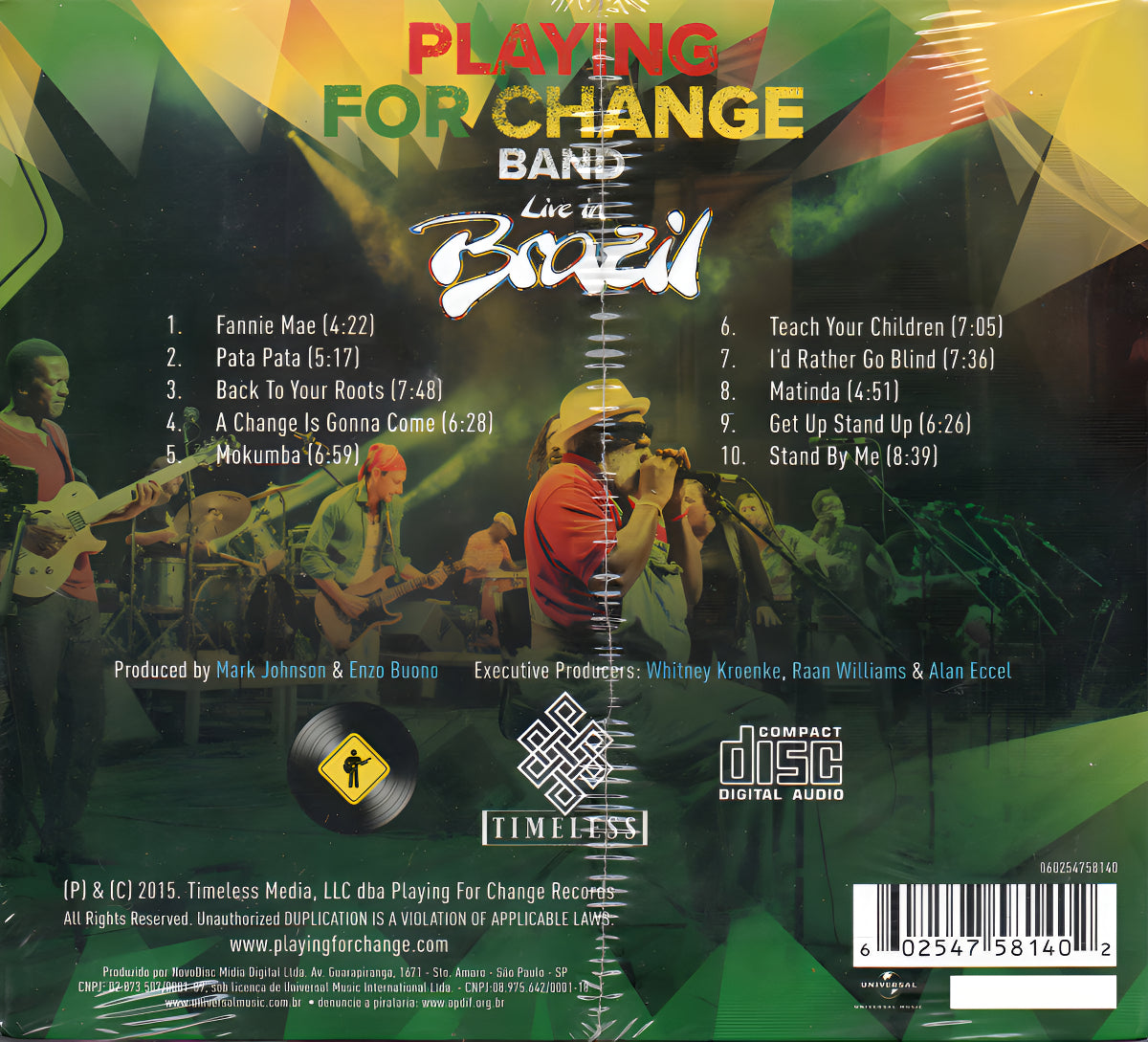 CD PFC BAND LIVE IN BRAZIL