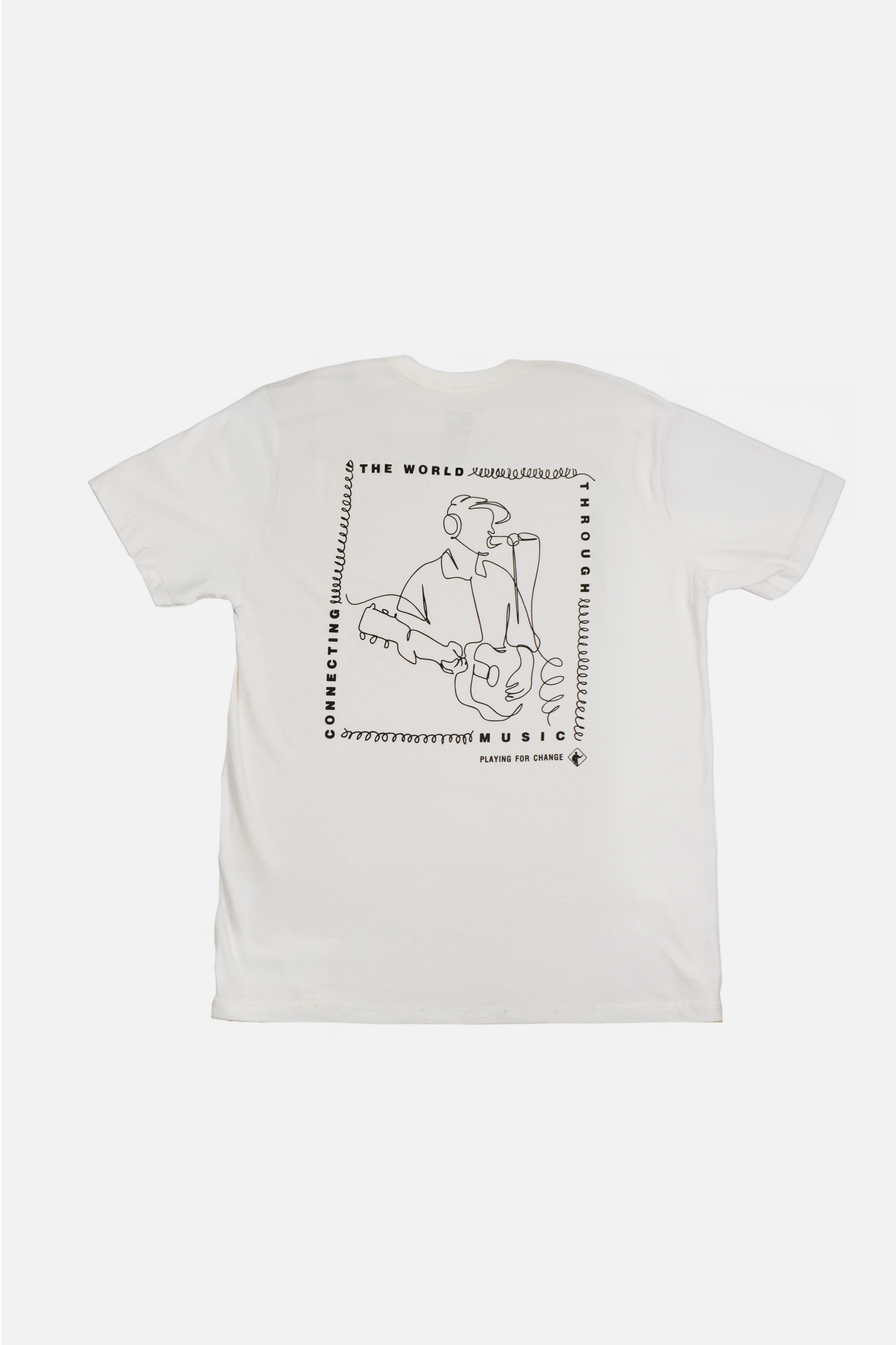 CAMISETA CONECTING DE WORLD OFF WHITE