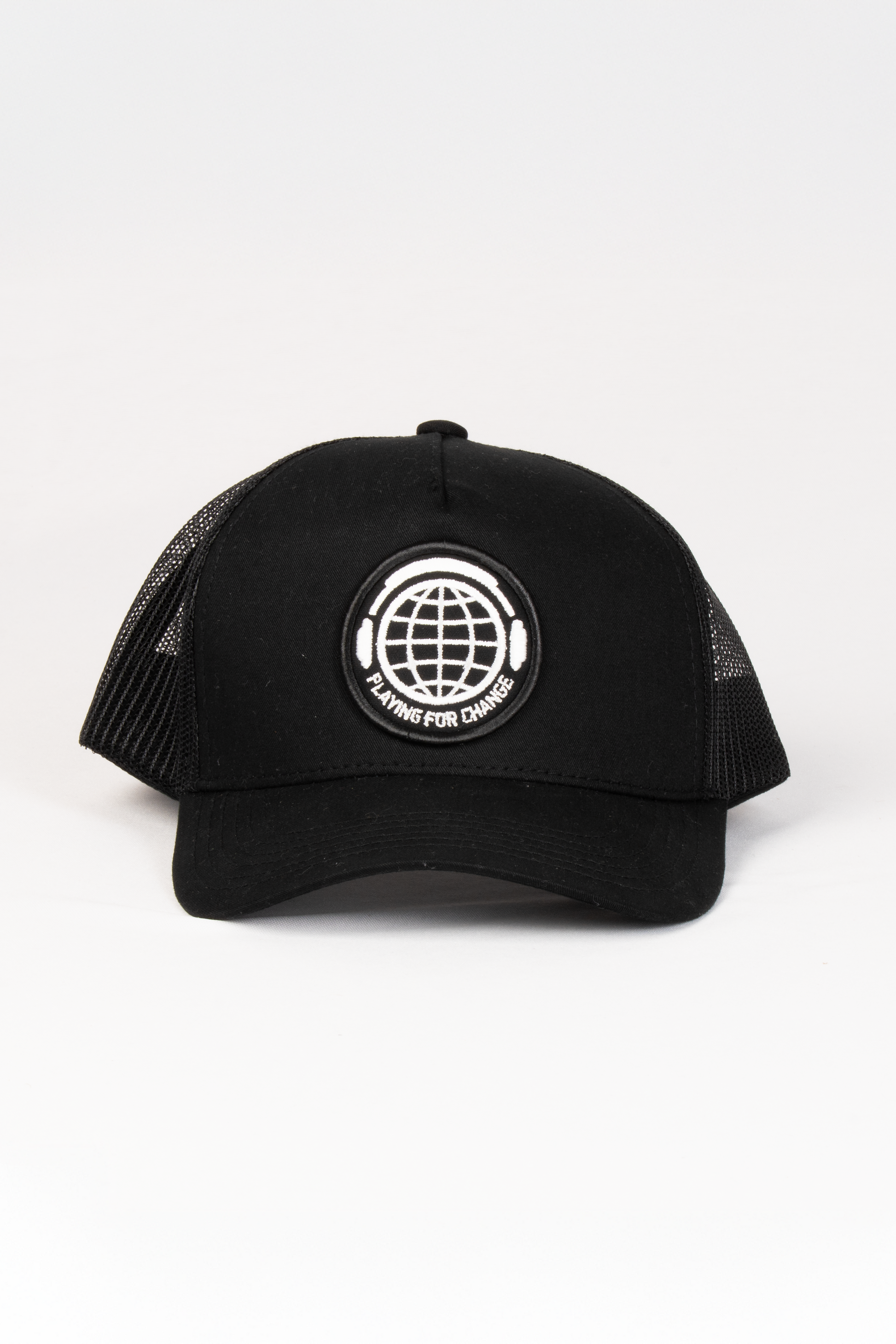 BONE TRUCKER COM TELA LISO PATCH PRETO